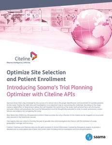 thumbnail of Introducing-Saama-Trial-Planning-Optimizer-with-Citeline-APIs