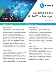 thumbnail of Day in the Life of a Global Trial Manager